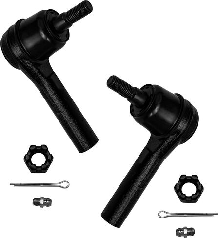 Detroit Axle - 8pc Front Suspension Kit for 1997-2013 Chevy Corvette 2004-2009 Cadillac XLR 2 Lower Ball Joints 4 Inner & Outer Tie Rod End Links 2 Boots 2005 2006 2007 2008 Replacement in Saudi Arabia