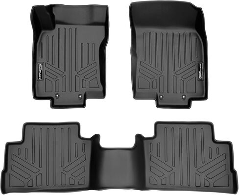 Smartliner Custom Fit Floor Mats 2 صف بطانة متوافقة مع 2017-2022 Nissan Rogue Sport in Saudi Arabia
