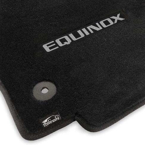Lloyd Mats Custom-Fit Carpeted Floor Mats Premium Luxury Car Floor Liners for Chevy Equinox 2018-2024 (Charcoal, 2PC - Fronts (Equinox)) in Kuwait