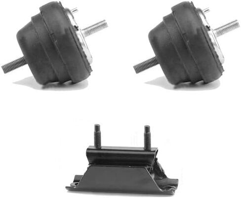Engine Mount Kit - 3-Piece - Compatible with 1988-1997 Ford Ranger 2.3L 4-Cylinder 4WD, 2WD (Fits 1988 2.0L and 2.3L 4-Cylinder) in Saudi Arabia