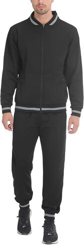 Men's Tracksuits 2 Piece Set Hoodie Sweatsuits for Men Athletic Jogging Suit Casual Outfits with Full Zip in Saudi Arabia