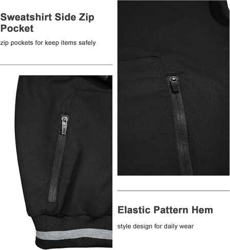 Men's Tracksuits 2 Piece Set Hoodie Sweatsuits for Men Athletic Jogging Suit Casual Outfits with Full Zip in Saudi Arabia