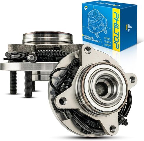 PHILTOP 515157 RWD Front Wheel Bearing Fit for Ford Expedition 2015-2017, Lincoln Navigator 2015-2017, 6 Lugs Wheel Hub Assembly W/ABS in Saudi Arabia