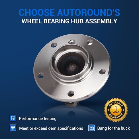 Autoround 513254 Front Wheel Bearing Hub Assembly fit for BMW 328i 325i 330i 335i X1 Z4 325Ci 330Ci 128i 135i 323i, 2 pcs in Saudi Arabia