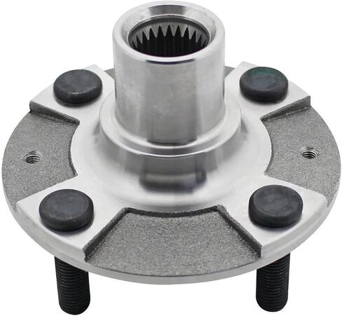 Detroit Axle - FWD Front Wheel Hubs Kit for Hyundai 2012-2017 Accent ، 2 Wheel Hubs Assembly 2 Wheel Bealings 2013 2014 2015 2015 Replacement in Kuwait