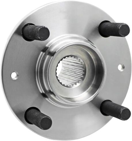 Detroit Axle - FWD Front Wheel Hubs Kit for Hyundai 2012-2017 Accent ، 2 Wheel Hubs Assembly 2 Wheel Bealings 2013 2014 2015 2015 Replacement in Kuwait
