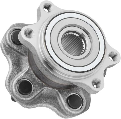 [2-Pack] 4 to 5 Lug Wheel Bearing Conversion Hub Rear for 1989-1999 S13/S14 Nissan 240SX in Saudi Arabia