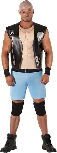 Morph Stone Cold Steven Austin Costume Men, Stone Cold Steve Austin Vest, WWE Costume Adult, Halloween Costumes for Men in Saudi Arabia