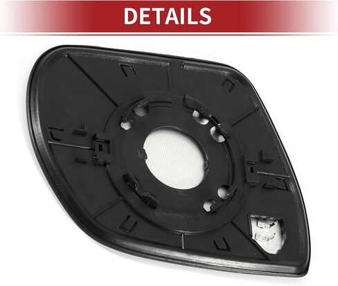 ACROPIX CAR REARVIEW LEFT DRIVER Side Mirror Glass لـ Hyundai Santa Fe 2010-2012 مع لوحة دعم 876113J110 - حزمة 1 in Saudi Arabia