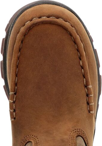 Georgia Boot Big Kids' Athens SuperLyte Pull-On Boot, Brown, Size 6.5(M) in Saudi Arabia