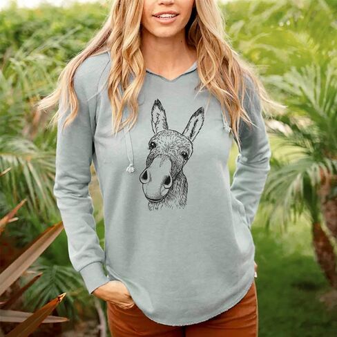 inkpious Jenny the Donkey - Sweatshirt Wave Wave Wave's Women للسيدات in Kuwait