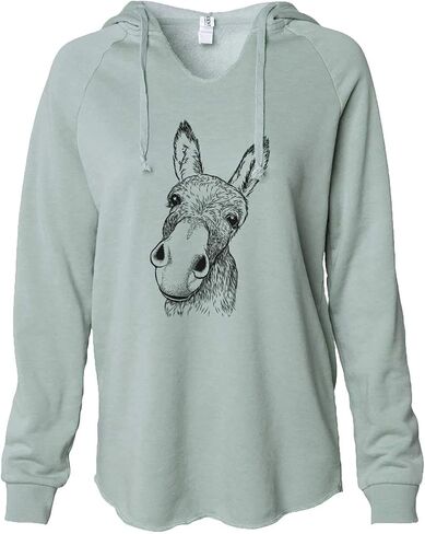 inkpious Jenny the Donkey - Sweatshirt Wave Wave Wave's Women للسيدات in Kuwait