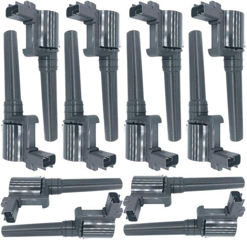 Set of 12 Ignition Coil Pack For Aston Martin DB9 Rapide S CE Vanquish Virage Zagato Vantage Volante AMR Vulcan Lagonda Taraf AM11 AM16 AM29 AM4R9 V12 6.0L 2010- OEM 8G43-12A366-AA 4G43-12A366-AA (12) in Saudi Arabia