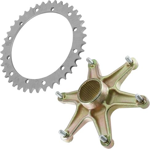Caltric Rear Axle Collar with Sprocket Compatible with Yamaha Warrior 350 YFM350 1989-2004 in Saudi Arabia
