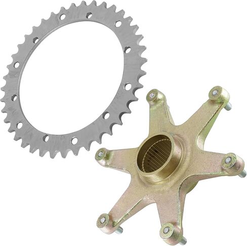 Caltric Rear Axle Collar with Sprocket Compatible with Yamaha Warrior 350 YFM350 1989-2004 in Saudi Arabia