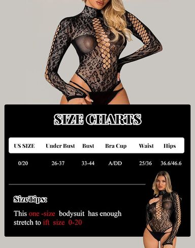 Womens Bodysuit Leopard Mesh Teddy Sheer Top Body Stockings Rave Outfits in Kuwait