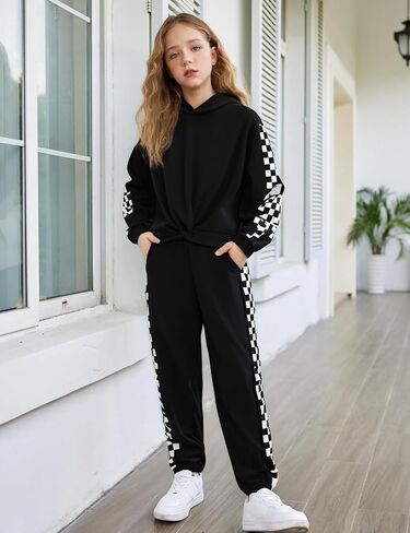 ملابس الفتيات قمم غير رسمية تويست هوديس pulver pullover in Kuwait