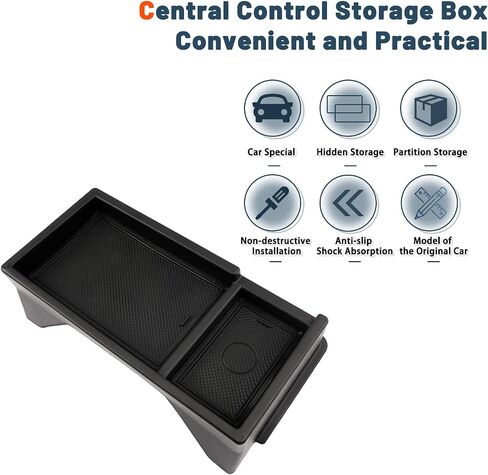 Ruiya 2024 Accord(Hybrid/Sport/EX-L/Sport-L/Touring) Behind Screen Organizer for Honda Accord 2025 Accessories Dash Storage Tray Compatible with 2023 2024 2025 Honda Accord (Only Fit Accord 12.3") in Saudi Arabia