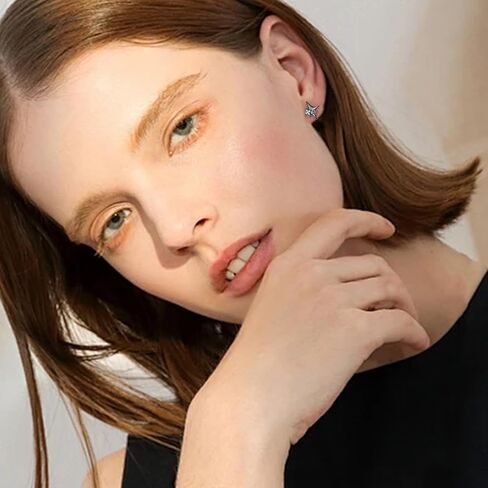 OHAYOO Gothic Angel Devil Earrings Sterling Silver Demon Angel Wings Black and White Stud Earrings Gothic Jewelry Gifts for Women in Kuwait