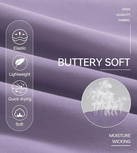 YOYOYOGA Women's Athletic Shorts with Pockets Comfy Bermuda Shorts Yoga Casual Gym Workout Running SweatShorts in Kuwait