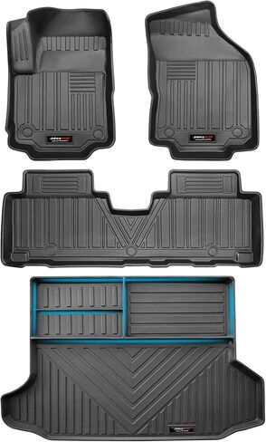 مخصصة لعام 2025 2026 CHEVRY EXANOX/GMC Terrain Cargo Cargo STRUNT LINER MAT All Weather TPE Rubber Protection Mat (لعام 2025 2026 حصيرة شحن Chevy Equinox) in Kuwait