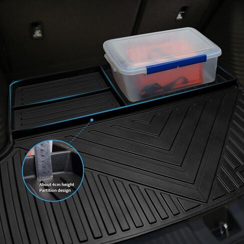 مخصصة لعام 2025 2026 CHEVRY EXANOX/GMC Terrain Cargo Cargo STRUNT LINER MAT All Weather TPE Rubber Protection Mat (لعام 2025 2026 حصيرة شحن Chevy Equinox) in Kuwait
