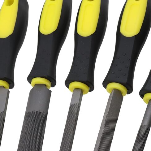 6inch Length Flat File, High Carbon Steel Hand File with Ergonomic Handle for Removing, Refining, Shaping and Scraping Projects in Saudi Arabia