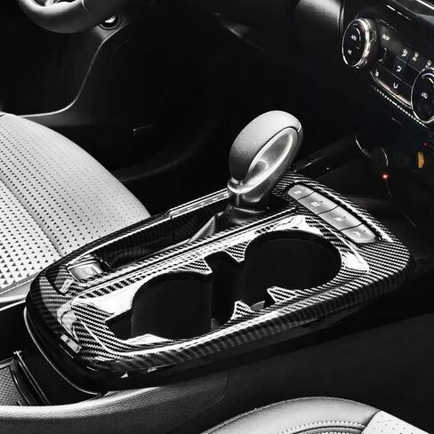 YOUTOOCAR Gear Shift Panel Cover Trim Compatible with Chevy Trax 2024-2025 Accessories (Carbon Fiber Pattern) in Saudi Arabia