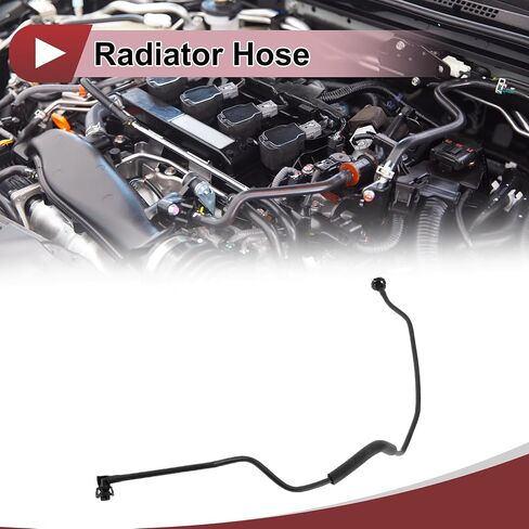 1 PC BRAYIATIAR HOSE لـ LAND ROVER RAVER ROVER VELAR 2018-2021 محرك تبريد خرطوم المياه رقم LR091814 الأسود البلاستي in Kuwait