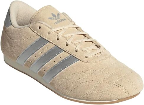 Adidas Womens Taekwondo Lace Up Sneakers Shoes Nasual - Beige - Size 6.5 M in Kuwait