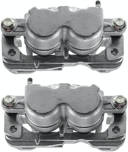AutoShack Front and Rear Brake Calipers Set of 4 Assembly with Bracket Replacement for Chevrolet Silverado 1500 Classic GMC Sierra 1500 Classic Yukon 4WD Driver and Passenger Side Kit BCPKG00770 in Saudi Arabia