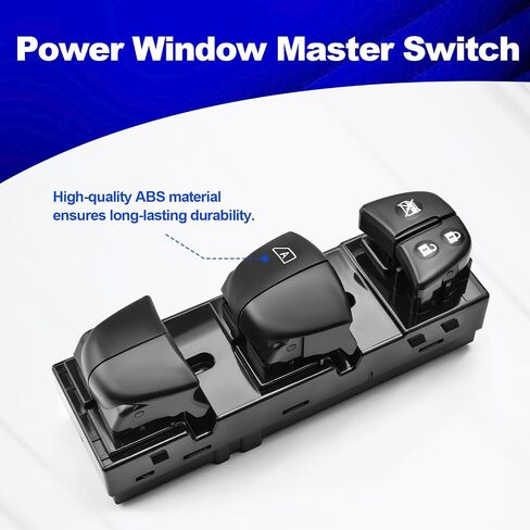 Driver Side Master Power Door Lock Window Switch Compatible with 2020-2023 Nissan Sentra 2.0 L Part Numbers 254016LA0A 25401-6LA0A in Saudi Arabia