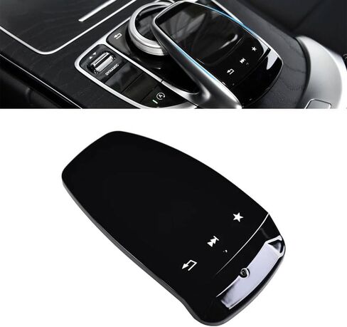 Console Mouse Touchpad Protect Cover, Center Touch Screen Controller Switch Panel Compatible with Mercedes Benz C S GLC GLS GLE E Class W205 W253 W166 W213 W222 (Model A) in Saudi Arabia