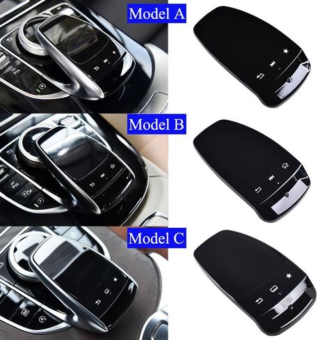 Console Mouse Touchpad Protect Cover, Center Touch Screen Controller Switch Panel Compatible with Mercedes Benz C S GLC GLS GLE E Class W205 W253 W166 W213 W222 (Model A) in Saudi Arabia