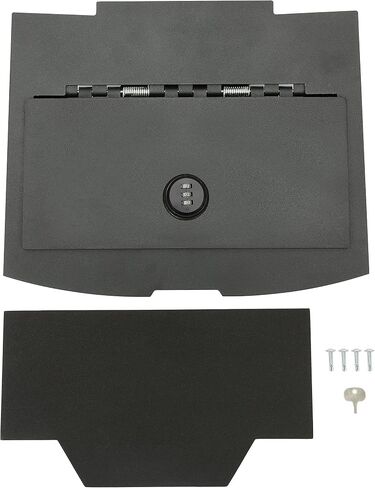 Cuafu Center Console آمنة متوافقة مع 2009-2018 Dodge RAM 1500 2500 3500 صندوق تخزين الصلب الثقيلة in Saudi Arabia