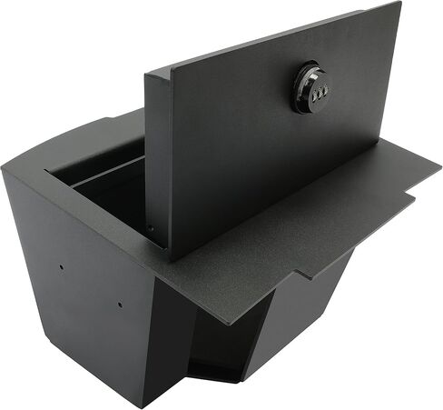 Cuafu Center Console آمنة متوافقة مع 2009-2018 Dodge RAM 1500 2500 3500 صندوق تخزين الصلب الثقيلة in Saudi Arabia