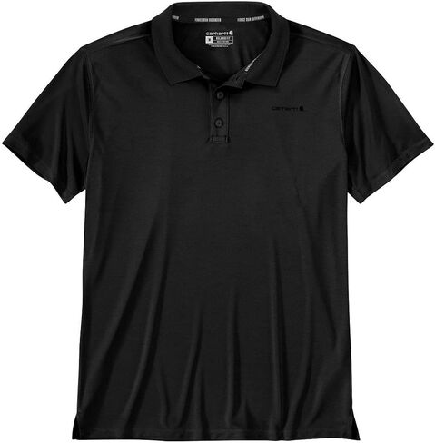 Carhartt Men's Force Sun Defender مريح ملاءمة للبولو خفيفة الوزن قصيرة الأكمام in Saudi Arabia