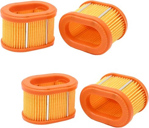 4 PCS 790166 Oval Air Filter Cartridge Replace B&S 5404 5404H 5404K 790166 100-834 30-123 Replacement for B&S 093302 093312 093332 For 3.5-4 gross HP 275-525 Series Engines in Saudi Arabia