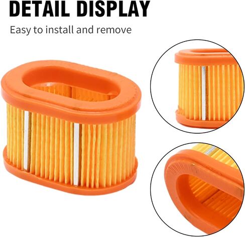 4 PCS 790166 Oval Air Filter Cartridge Replace B&S 5404 5404H 5404K 790166 100-834 30-123 Replacement for B&S 093302 093312 093332 For 3.5-4 gross HP 275-525 Series Engines in Saudi Arabia