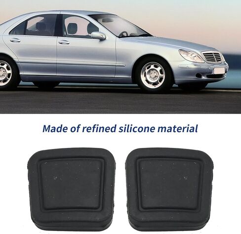 2157600570 2 Pcs Keyless Car Door Handle Button Rubber Cover, Replacement for Mercedes W220 S-Class Series Mercedes C215 CL Series Mercedes R230 SL Series, Replaces 2157600670, 2207601370 in Saudi Arabia