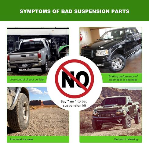 Scitoo 3pcs kits kits front sway bar bar bar track spension fit 1995-1999 for Dodge Ram 1500 2500 3500 4WD in Kuwait