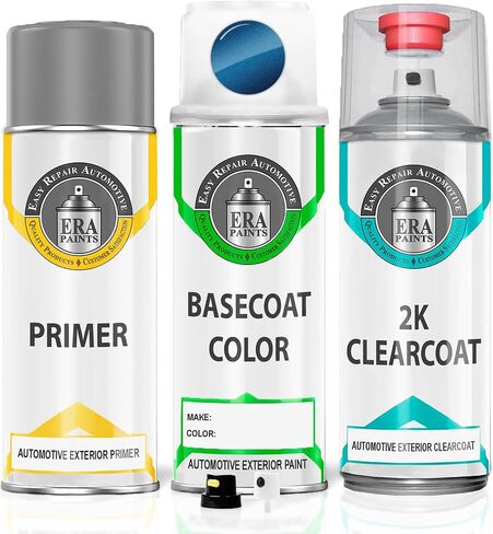 Era Paints WA303D - Metallic Blue Blue for GMC Match Automotive Automotive Touch Up Paint Jar - مجموعة أساسية in Saudi Arabia