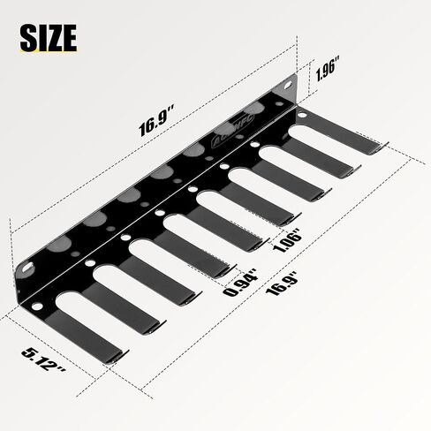 منظم الصالة الرياضية المثبت على الحائط، حامل الأثقال على الحائط، رف تخزين شريط المقاومة، حامل ملحقات الصالة الرياضية المنزلية in Kuwait