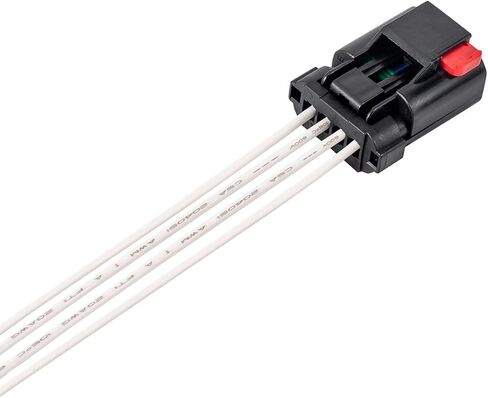 ENA 4-Way Multi Mustions Connector Pigtail استبدال لـ S949 S-949 34201631 4707286AF 4897034AA 4707286AD موصل مروحة مروحة المبرد المتوافق مع Chrysler Dodge Jeep Mitsubishi Plymouth in Saudi Arabia
