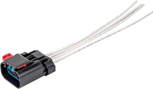 ENA 4-Way Multi Mustions Connector Pigtail استبدال لـ S949 S-949 34201631 4707286AF 4897034AA 4707286AD موصل مروحة مروحة المبرد المتوافق مع Chrysler Dodge Jeep Mitsubishi Plymouth in Saudi Arabia