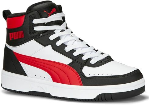 PUMA Mens Rebound Joy High Sneakers Shoes Casual - Black - Size 12 M in Saudi Arabia