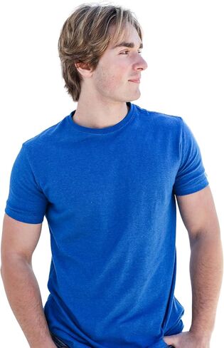 Hemp & Tortoise™ Men's Hemp T-Shirt – Soft, Durable & Eco-Friendly – 55% Hemp, 45% Organic Cotton – Breathable & Long-Lasting in Saudi Arabia