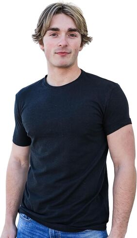 قميص Hemp & Tortoise ™ للرجال-ناعم ودائم وصديق للبيئة-55 ٪ من القنب ، 45 ٪ من القطن العضوي-التنفس والطويل الأمد in Kuwait