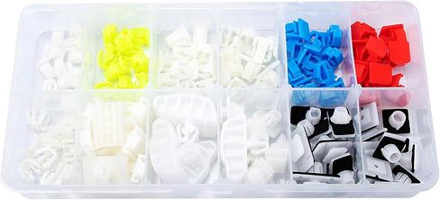 OAUTOO 115pcs fits Honda Acura Body Side Molding Clips Assortment Front and Side Door Exterior Trim Moulding Clip Kit in Saudi Arabia