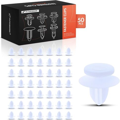 A-Premium 20pcs Nylon Molding Metainer Clip متوافق مع Mitsubishi Outlander 2014-2021 ، Lancer 2008-2017 ، Galant 2004-2012 ، Eclipse Cross 2018-2020 ، Outlander Phev 2018-2021 in Saudi Arabia